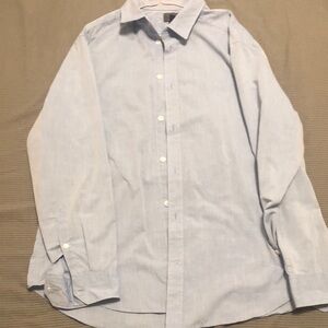 Men's blue shirt top